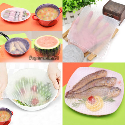 Food-Storage-Silicone-Wrap-Seal-Cover-Stretch-Cling-Kitchen-Tool-Food-Wrapper