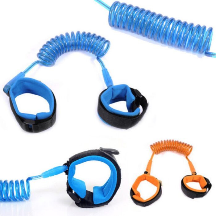 Kids-Safety-Adjustable-Harness-Child-Wrist-Leash-Anti-lost-Link-Children-Belt-Walking-Assistant-Baby-Walker