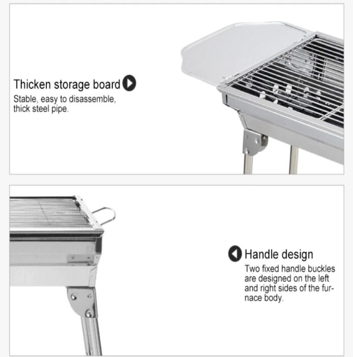 голям грил за въглища 10